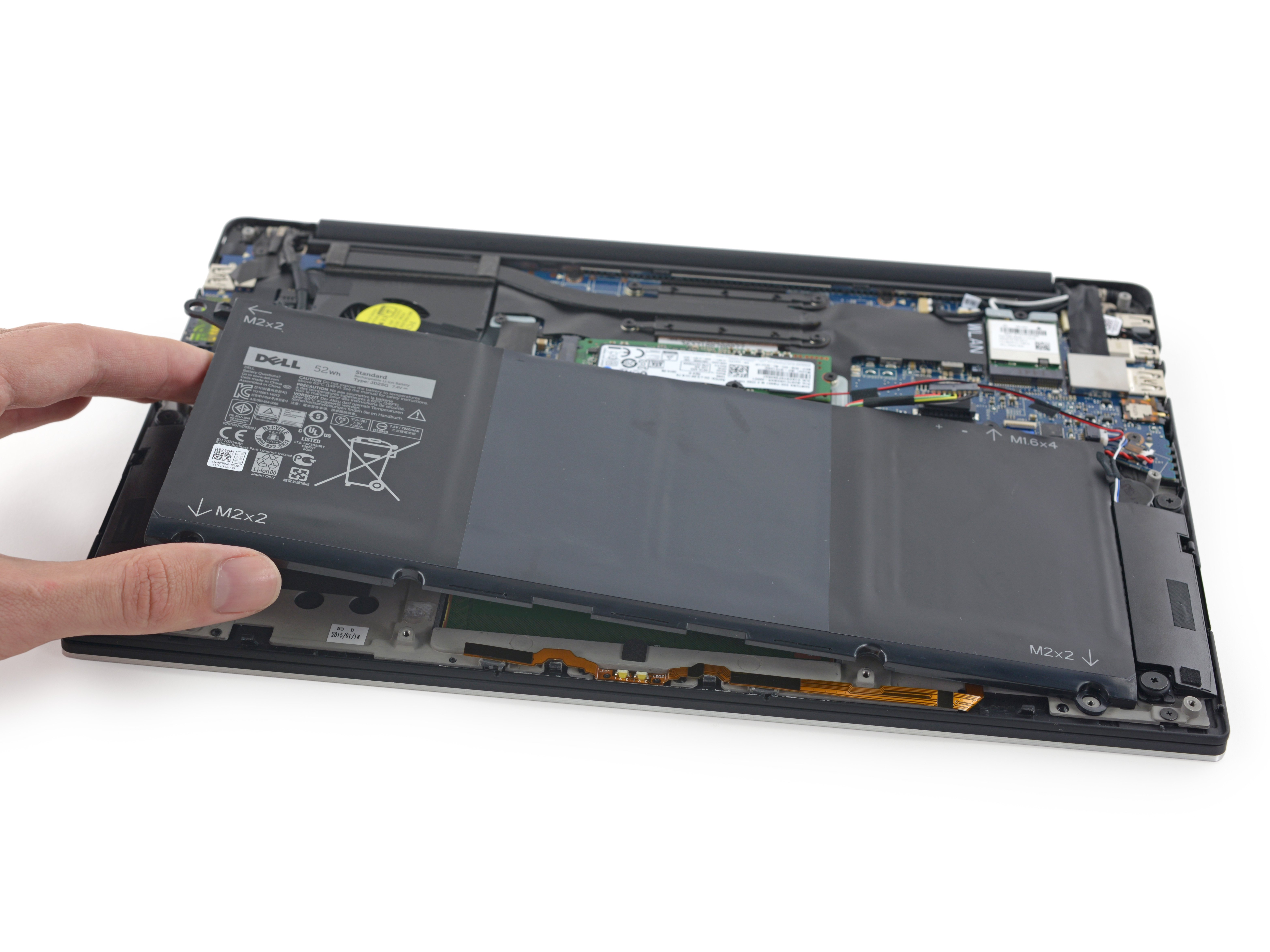 Dell Xps 13 Battery Replacement Ifixit Repair Guide