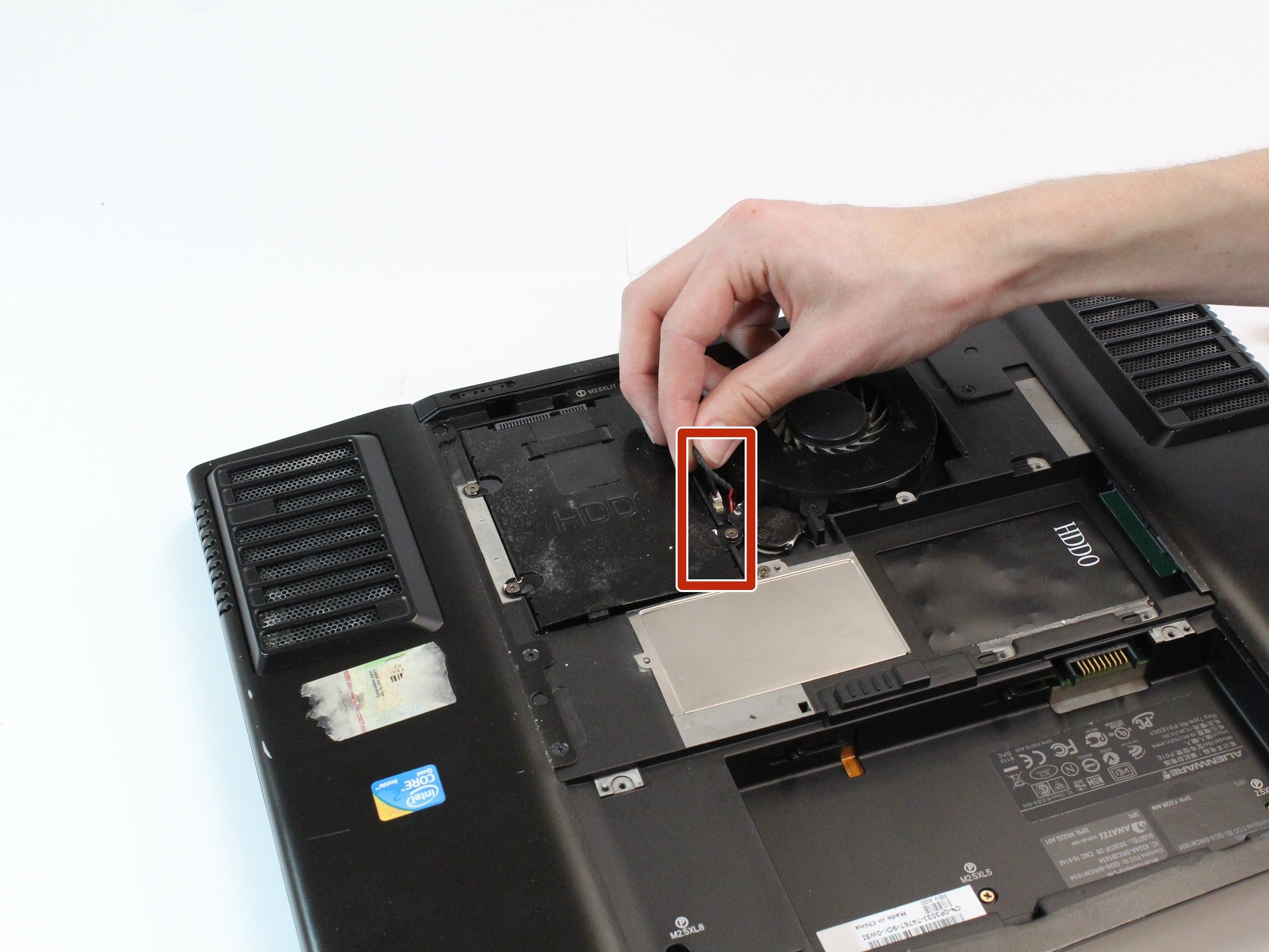 Alienware M17x P01E Coin Cell Battery Replacement iFixit Repair Guide