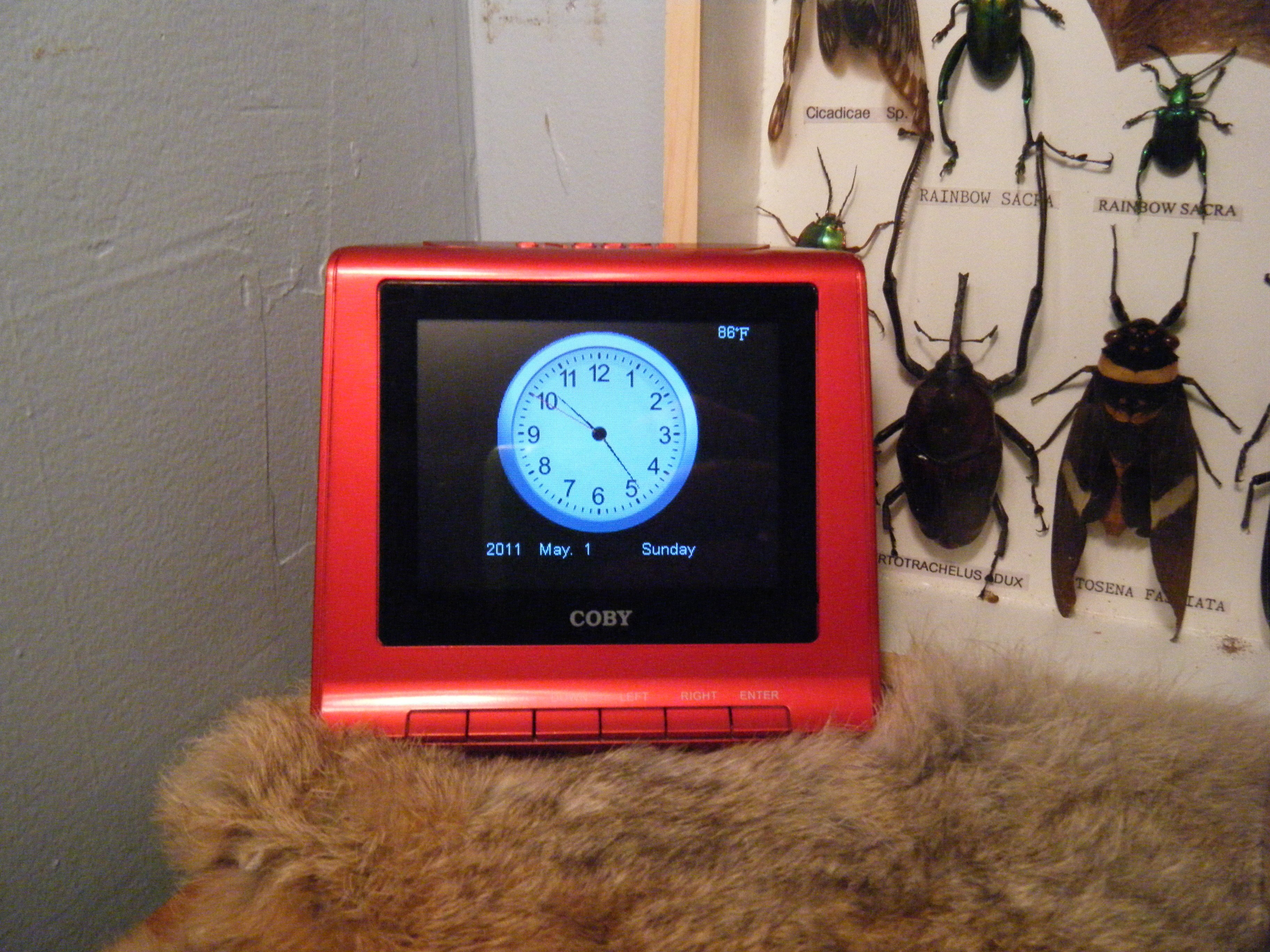 Coby Digital Photo Frame Alarm Clock Teardown iFixit