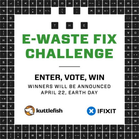 iFixit Kuttlefish E-Waste Challenge