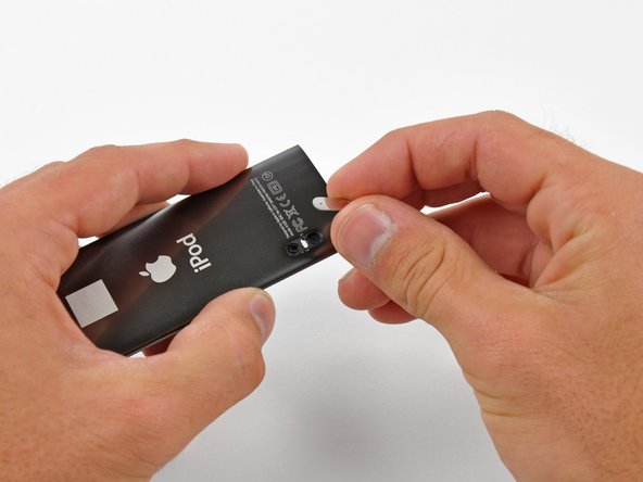 Image 3/3: It is extremely difficult, if not impossible, to avoid damaging the iPod case near the camera. While this will not affect the iPod's functionality, it will hurt its cosmetic appearance.