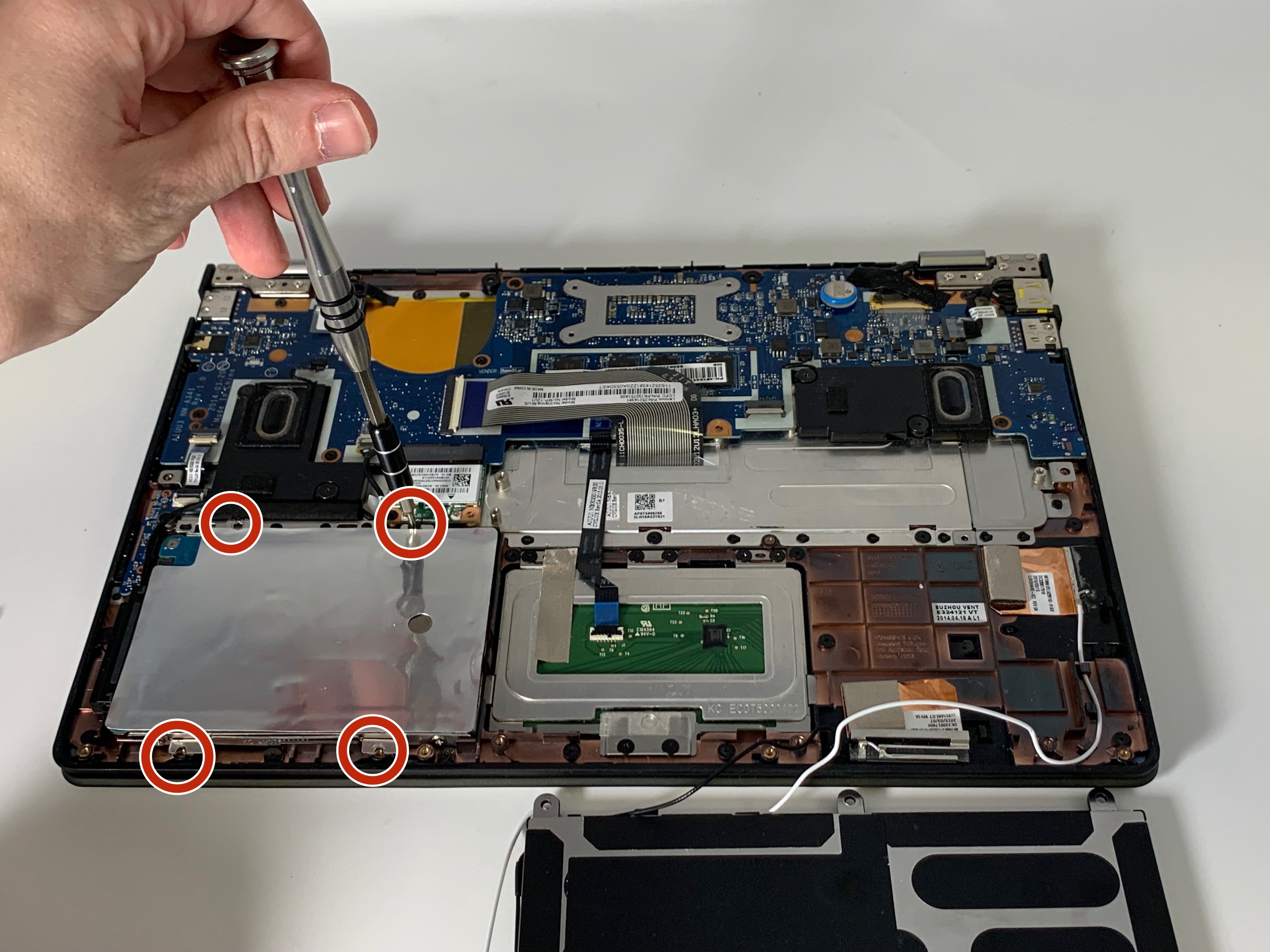Lenovo Yoga 2 11" 20428 Hard Drive Replacement iFixit Repair Guide