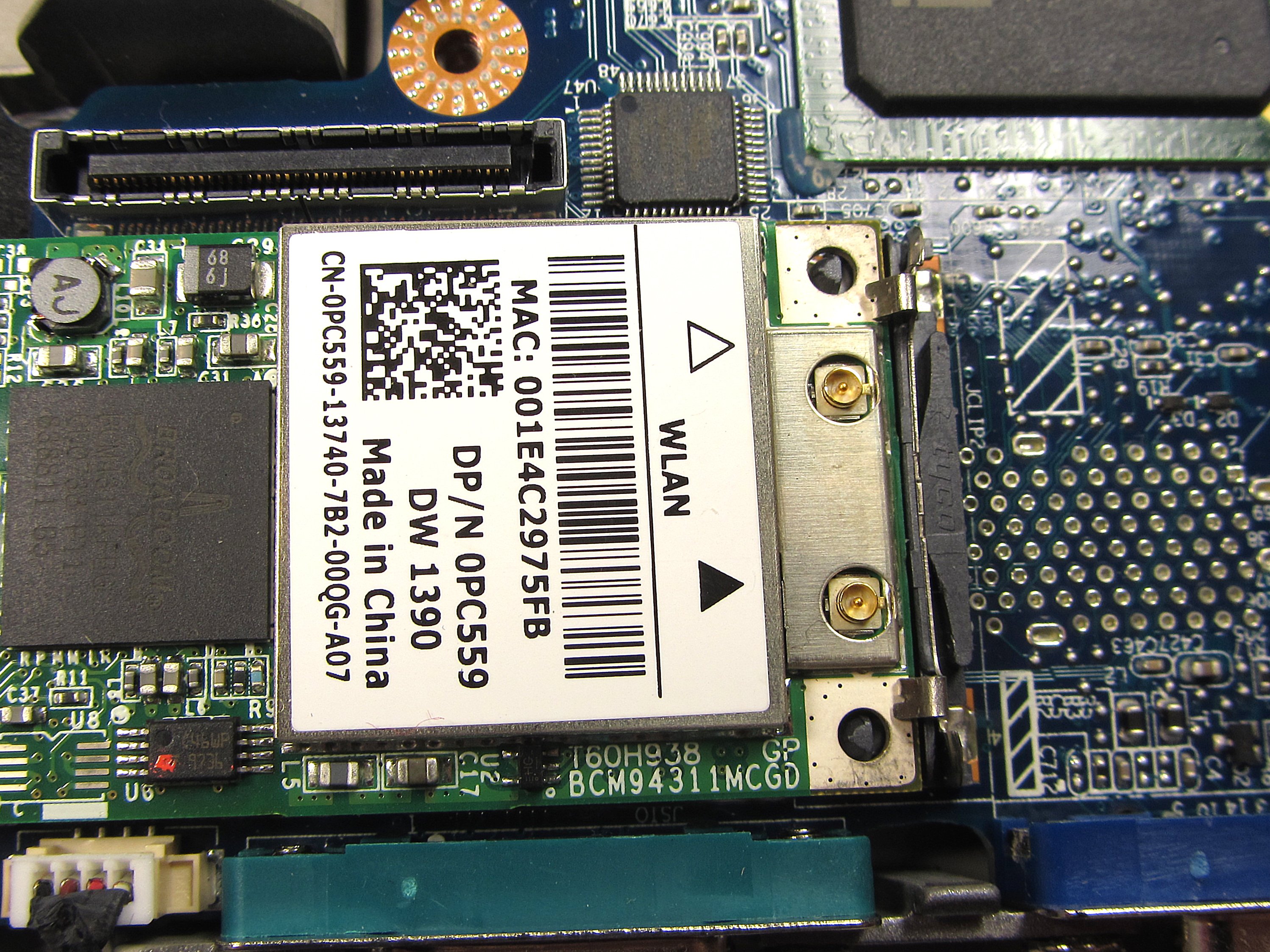 Dell Latitude D630 Wireless Card Replacement Ifixit Repair Guide