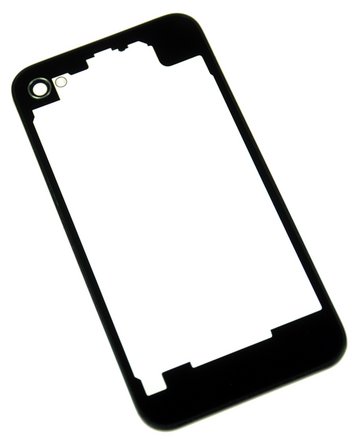 Transparent rear panel for iPhone 4