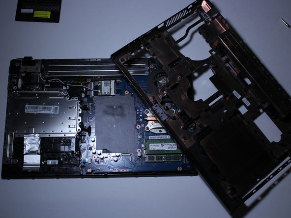 Work around the edges until you can separate the parts completely.