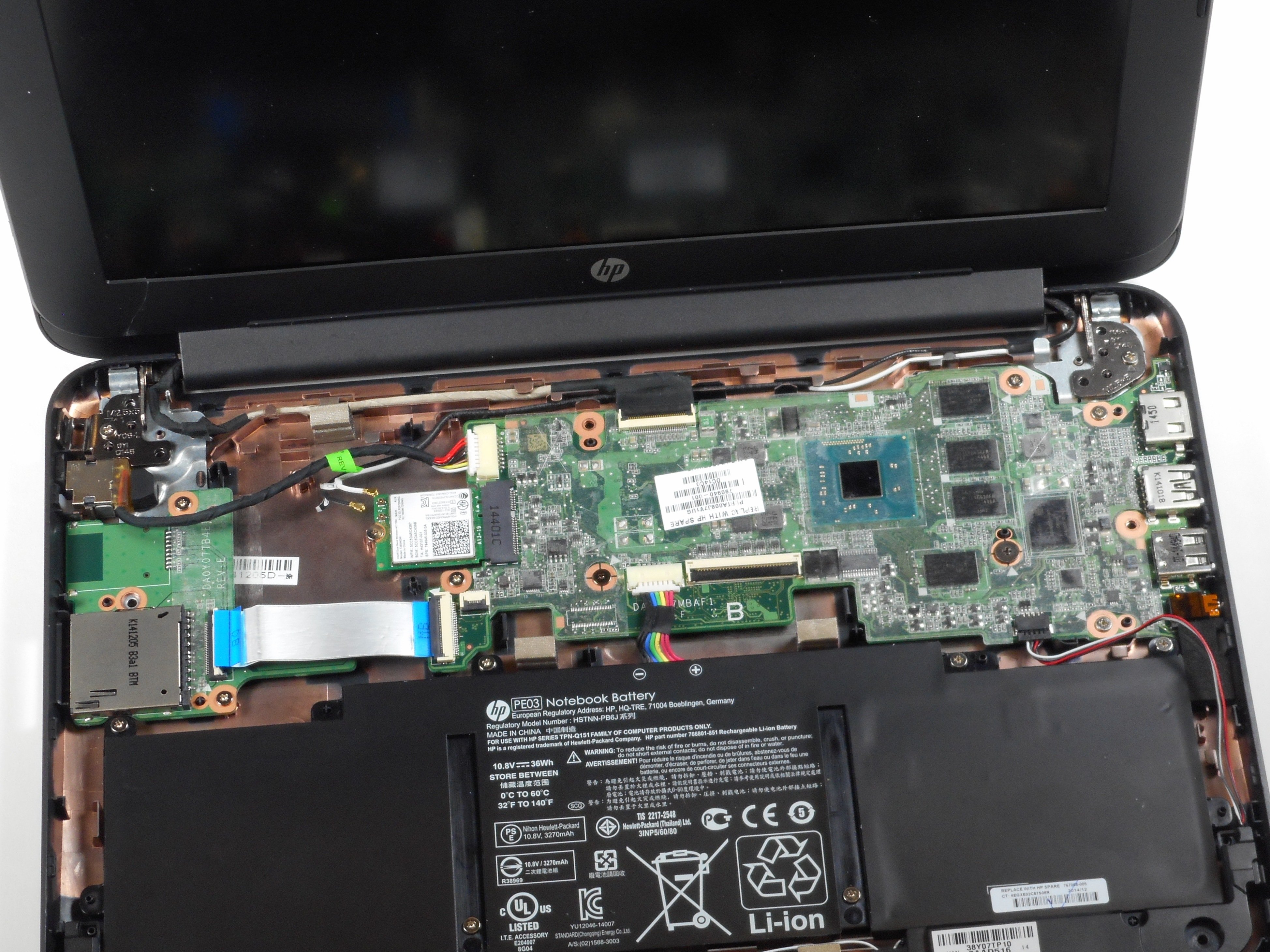 HP Chromebook 11 G3 Motherboard Replacement iFixit Repair Guide