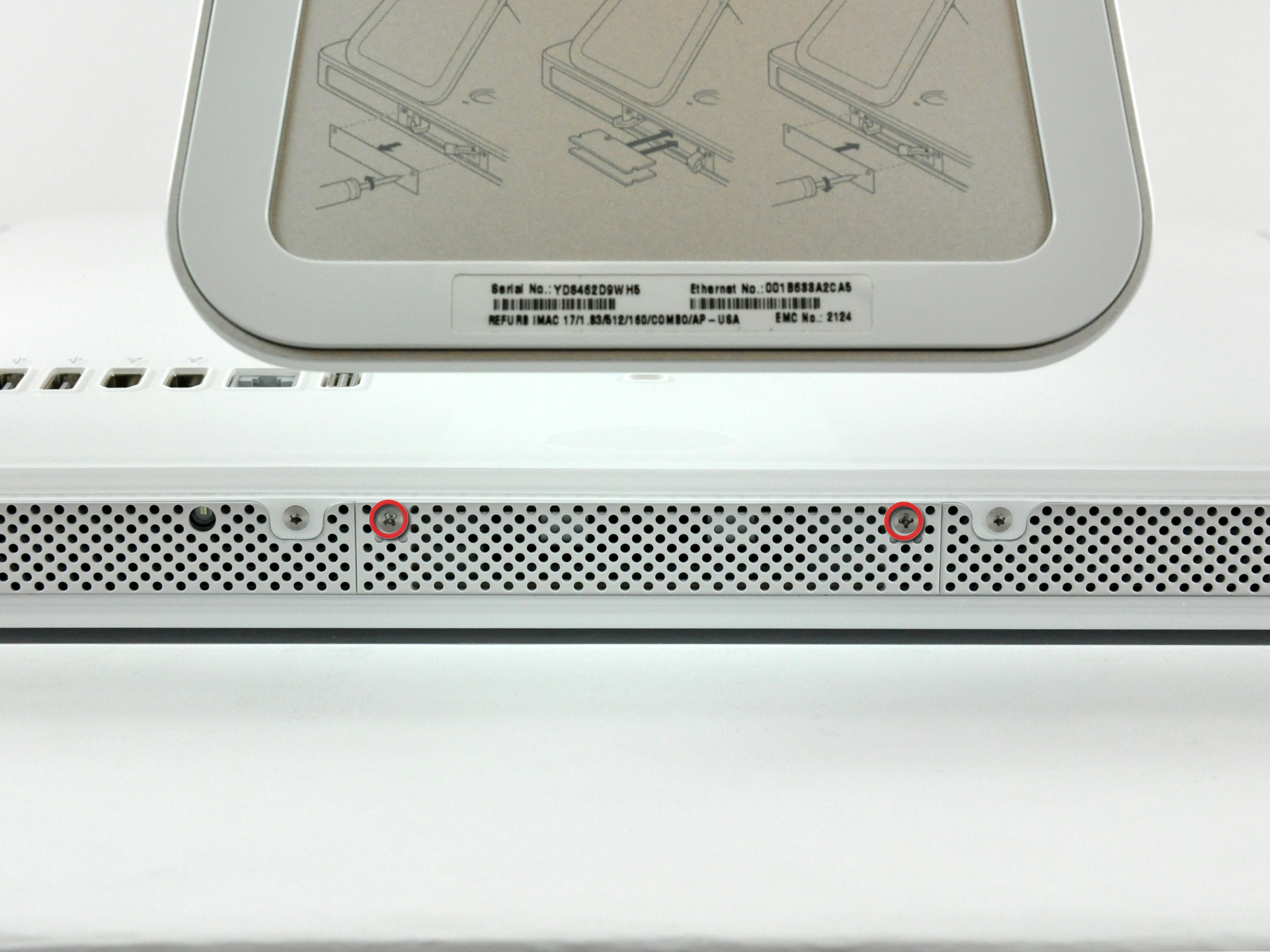 iMac Intel 17" Access Door Replacement iFixit