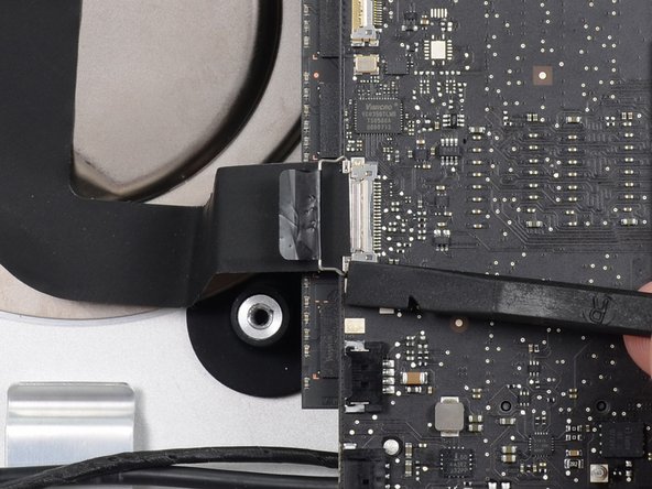 Image 2/3: Do '''not''' use excessive force. This is a delicate connector that can be easily damaged.