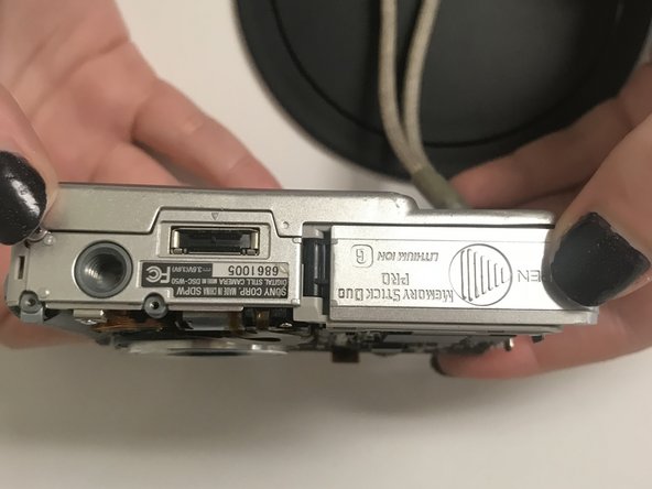 Sony Cyber-Shot DSC-W50 Battery Replacement Replacement - iFixit Repair ...