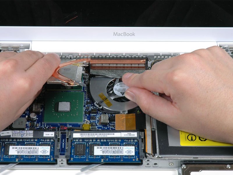MacBook Core 2 Duo Heat Sink Replacement iFixit Repair Guide