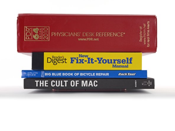 Leave the books in place for about thirty minutes.