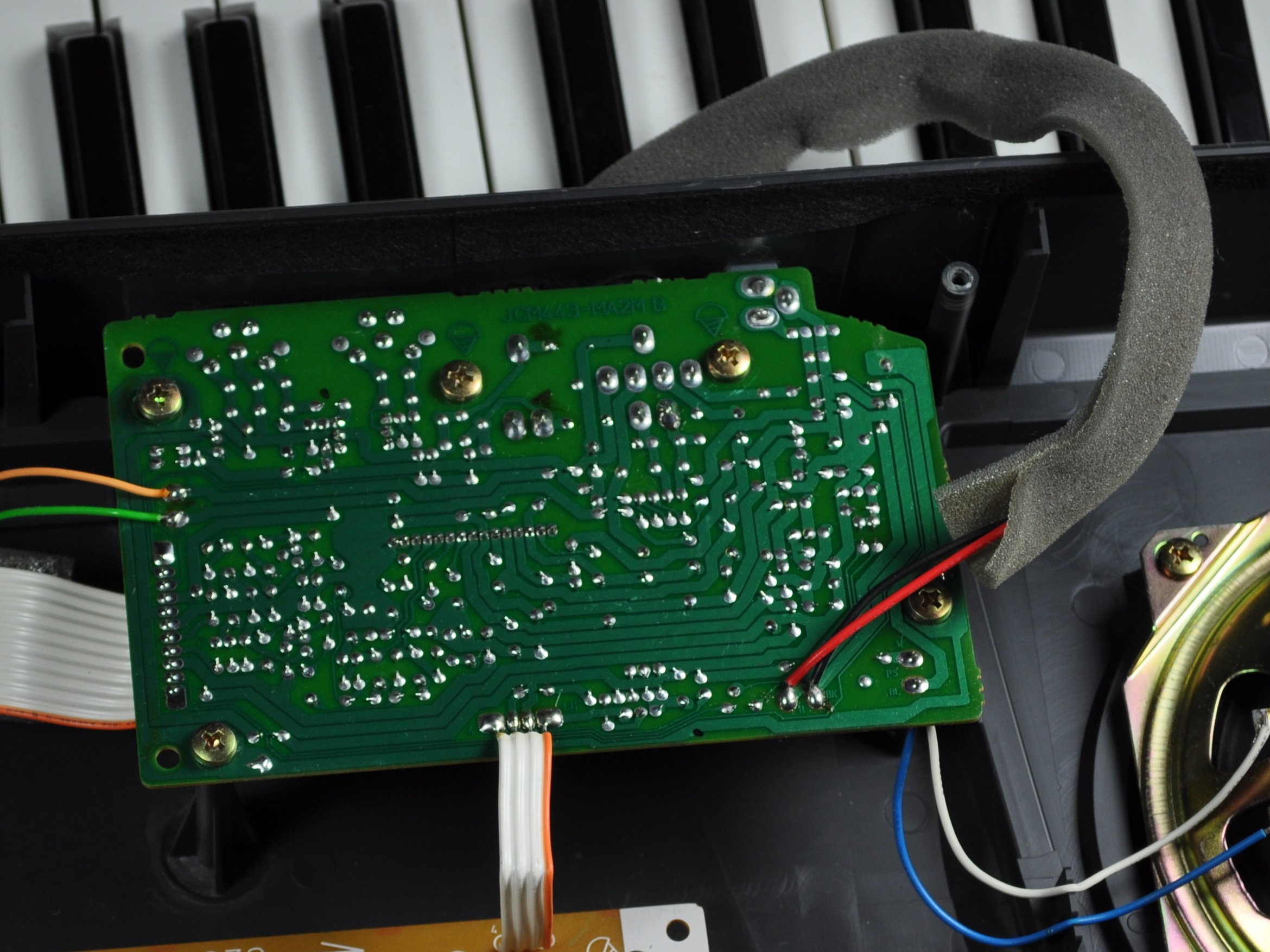 Casio CTK-501 Battery Connection Replacement