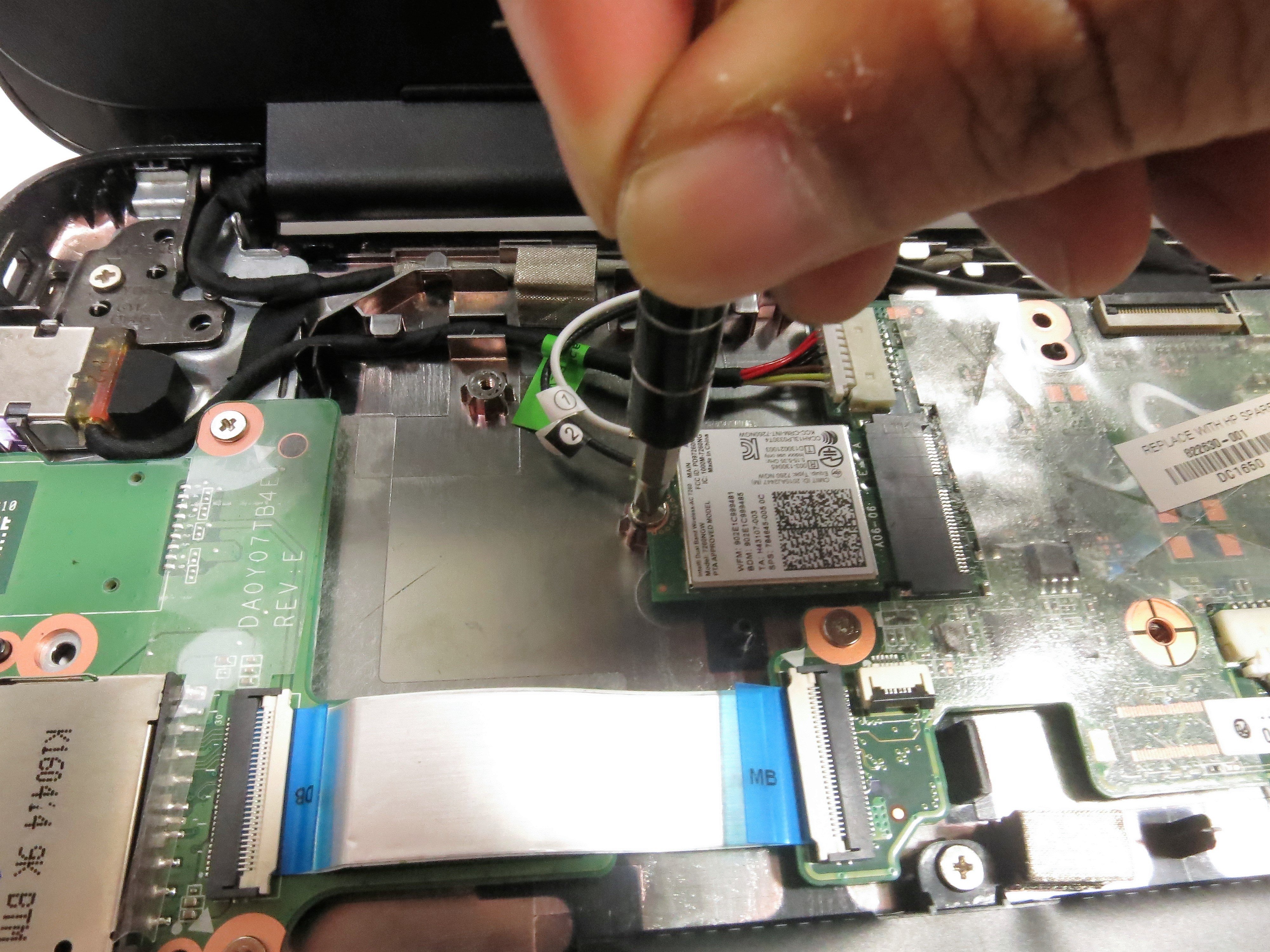 HP Chromebook 11 G4 WiFi Card Replacement iFixit Repair Guide