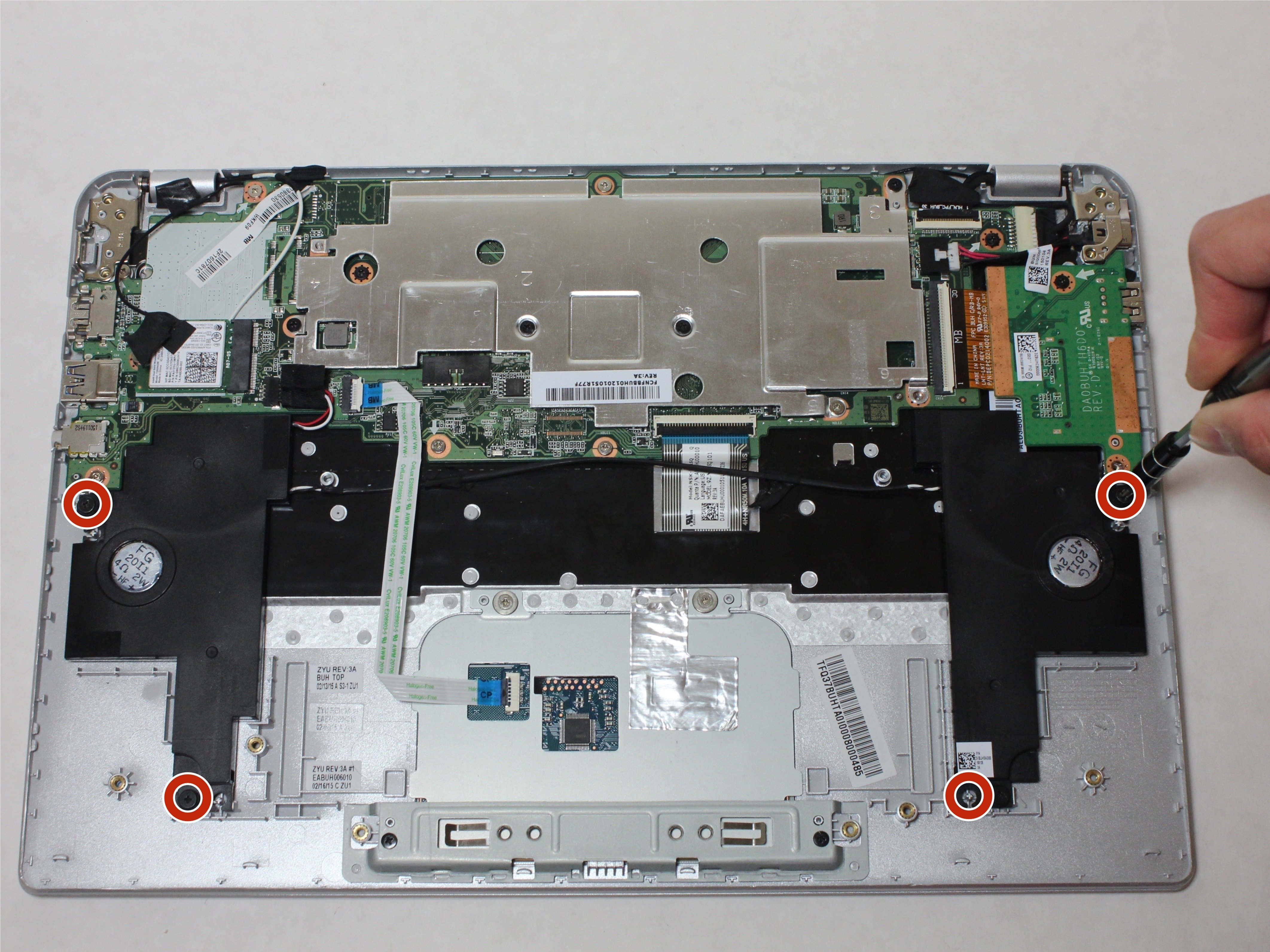 Toshiba Chromebook 2 Speakers Replacement iFixit Repair Guide