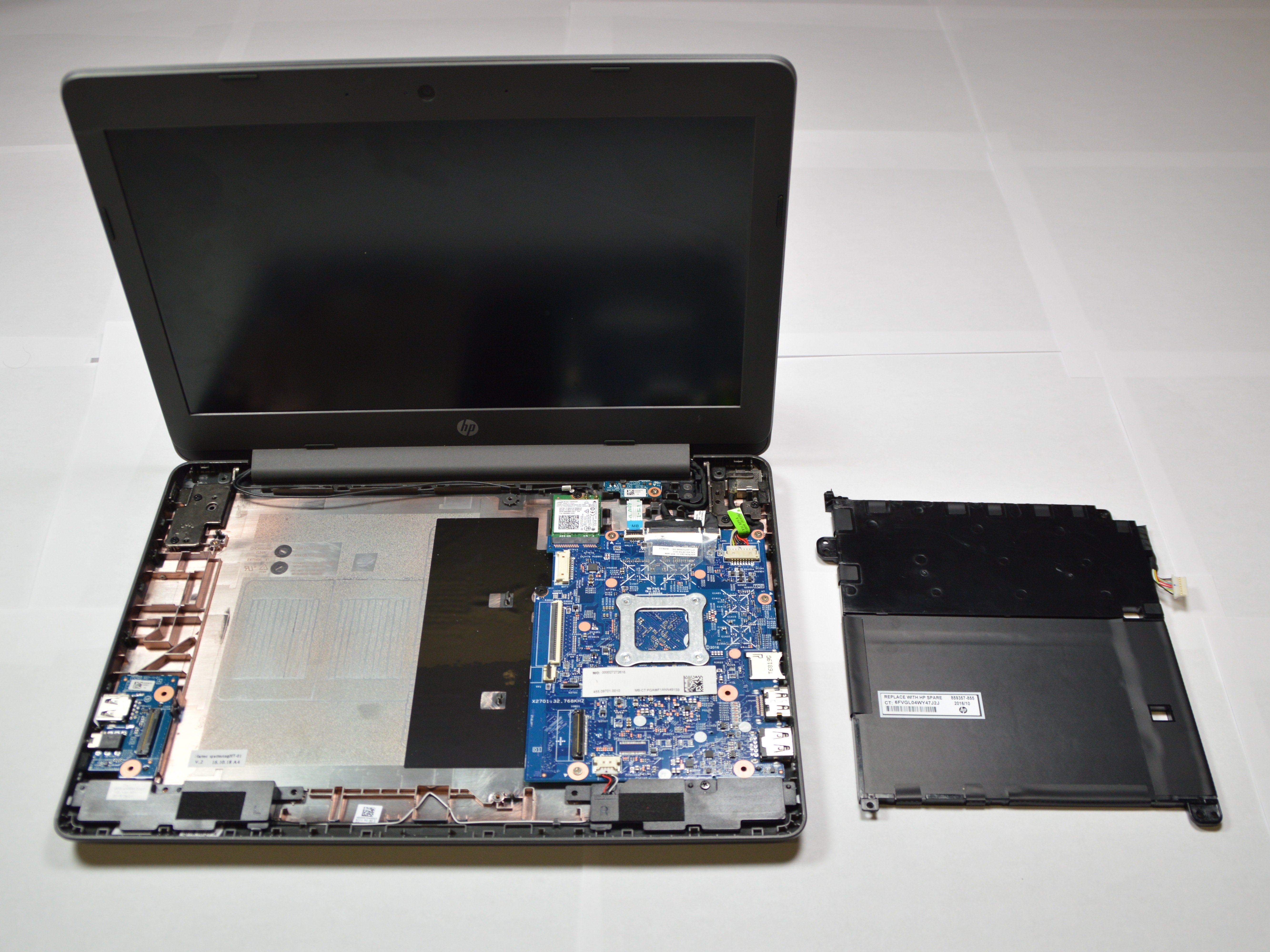 HP Chromebook 11v002dx Battery Replacement iFixit Repair Guide