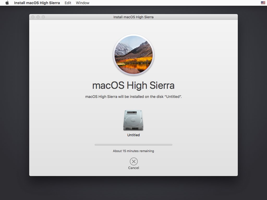 Mac Os X High Sierra Installer