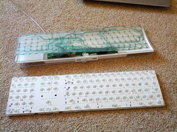 Image 2/3: Carefully place the metal holder on top of the membrane. Checking that you haven't dislodged any of the rubber nodules.