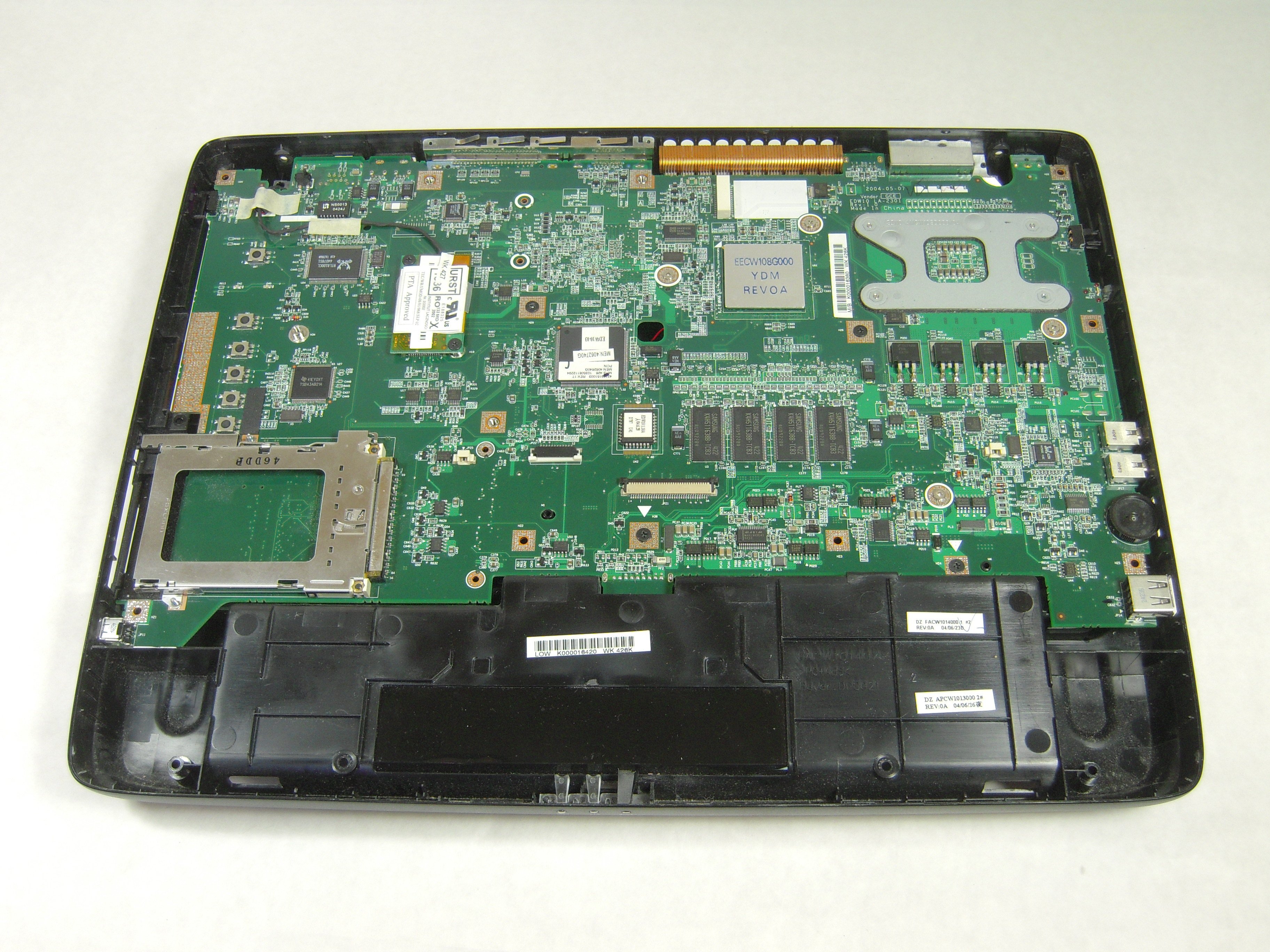 Toshiba Satellite A75S226 Motherboard Replacement iFixit Repair Guide