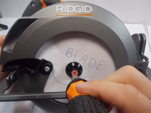Ridgid Circular Saw R3205 Spindle Lock Replacement - iFixit Repair Guide
