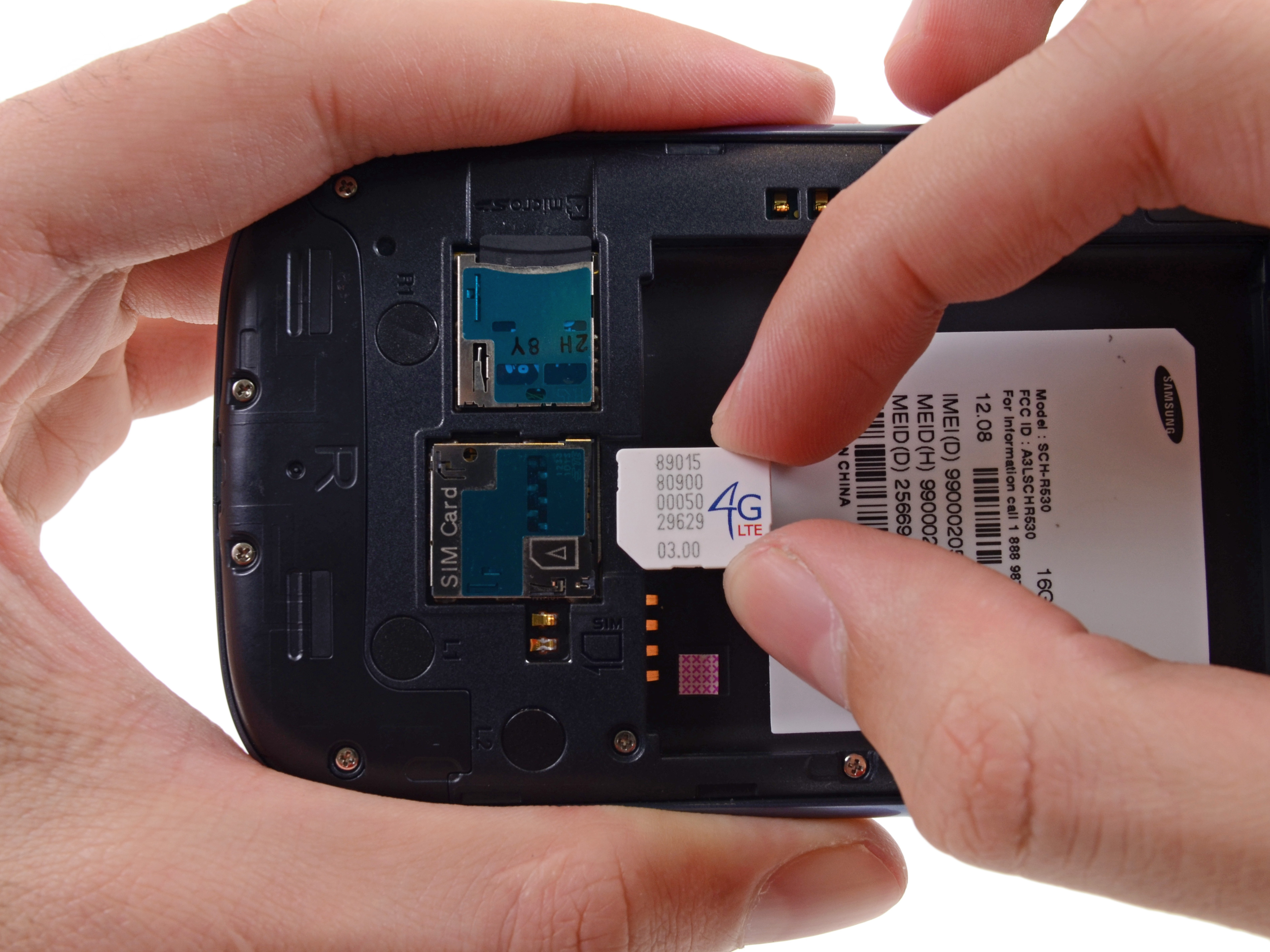 Samsung Galaxy S III SIM Card Replacement iFixit Repair Guide