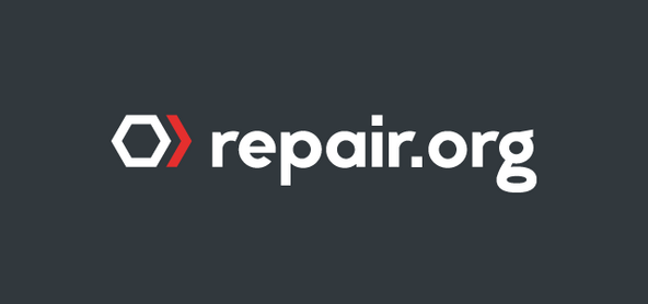 The Repair Association logo, repair.org