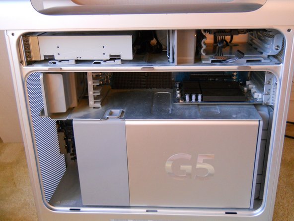 Image 3/3: What you are left with, if your G5 panel says G5 twice, that is ok, it only means that you have two prossessors