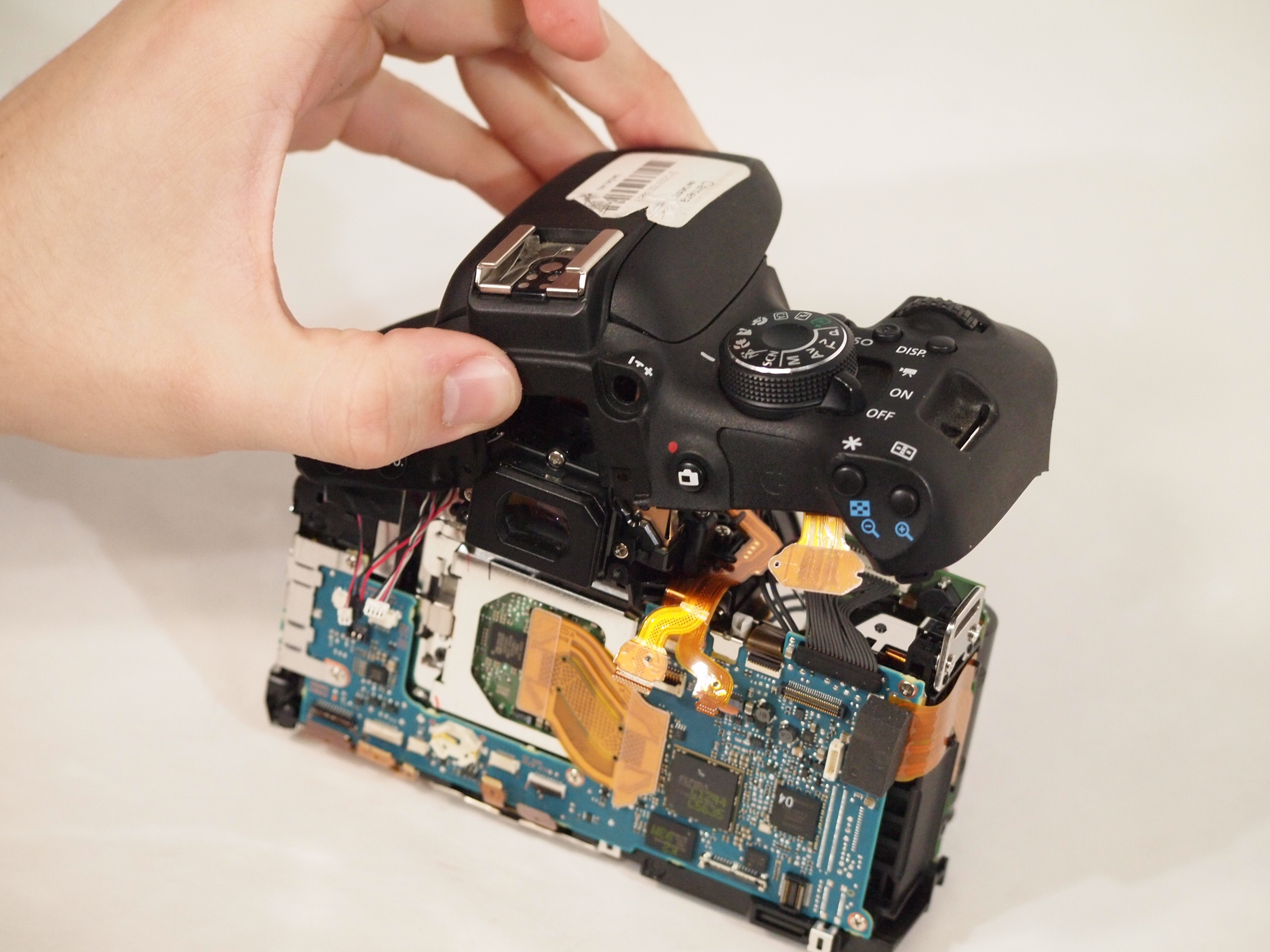 Canon EOS Rebel T6i Flash Assembly Replacement iFixit Repair Guide