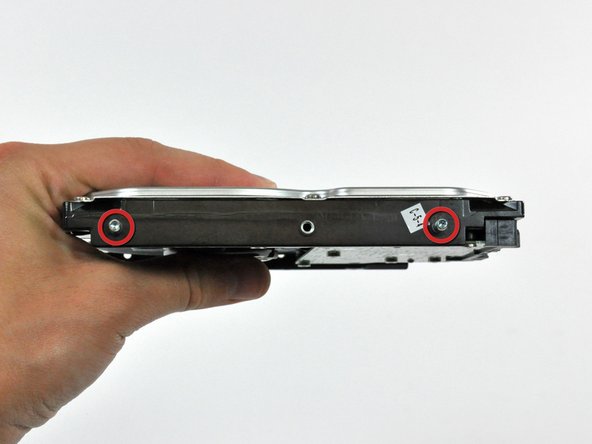 Image 1/1: The pins attach to the connector side of the hard drive.