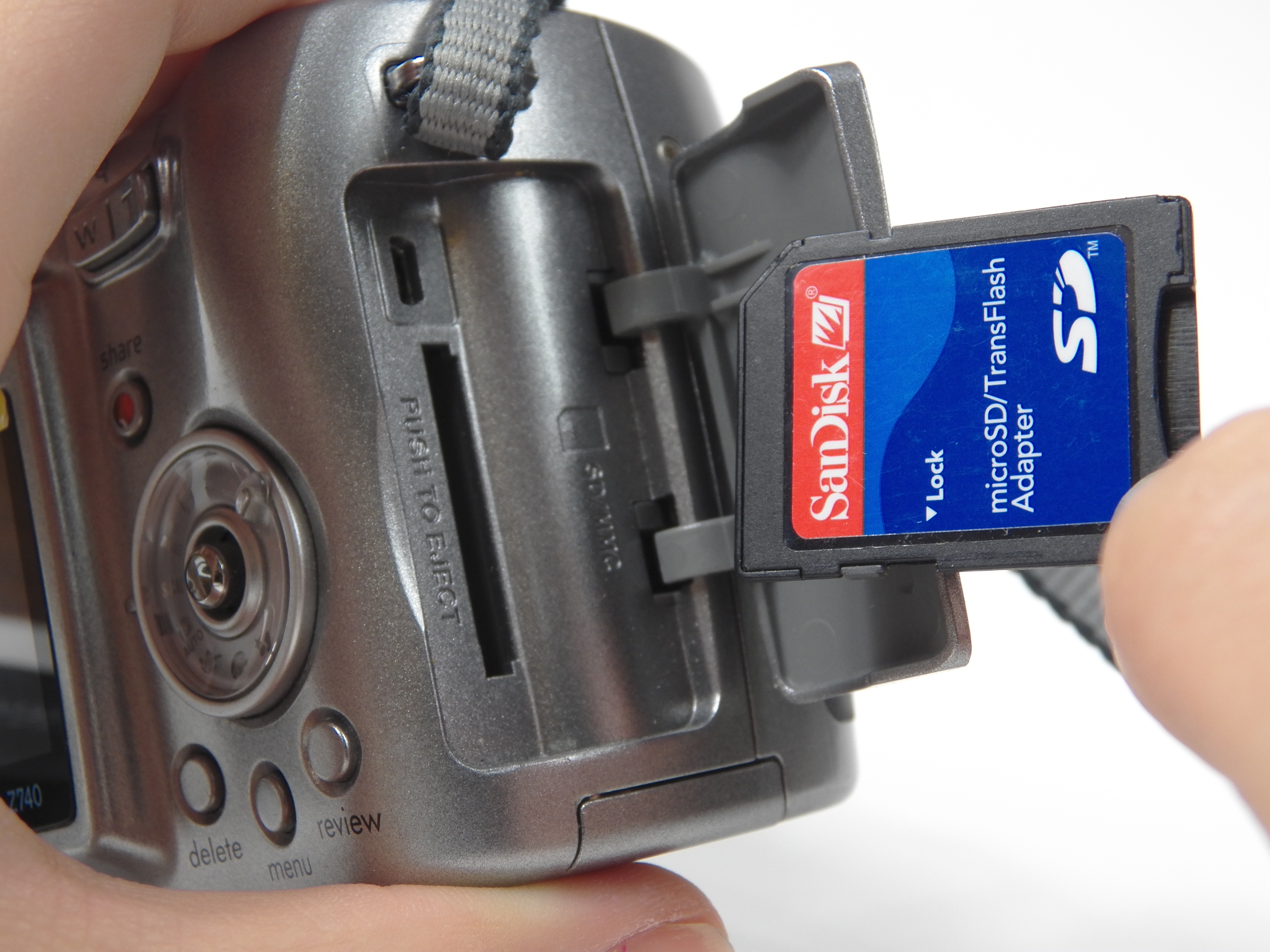 Kodak EasyShare Z740 SD/MMC Replacement - iFixit Repair Guide