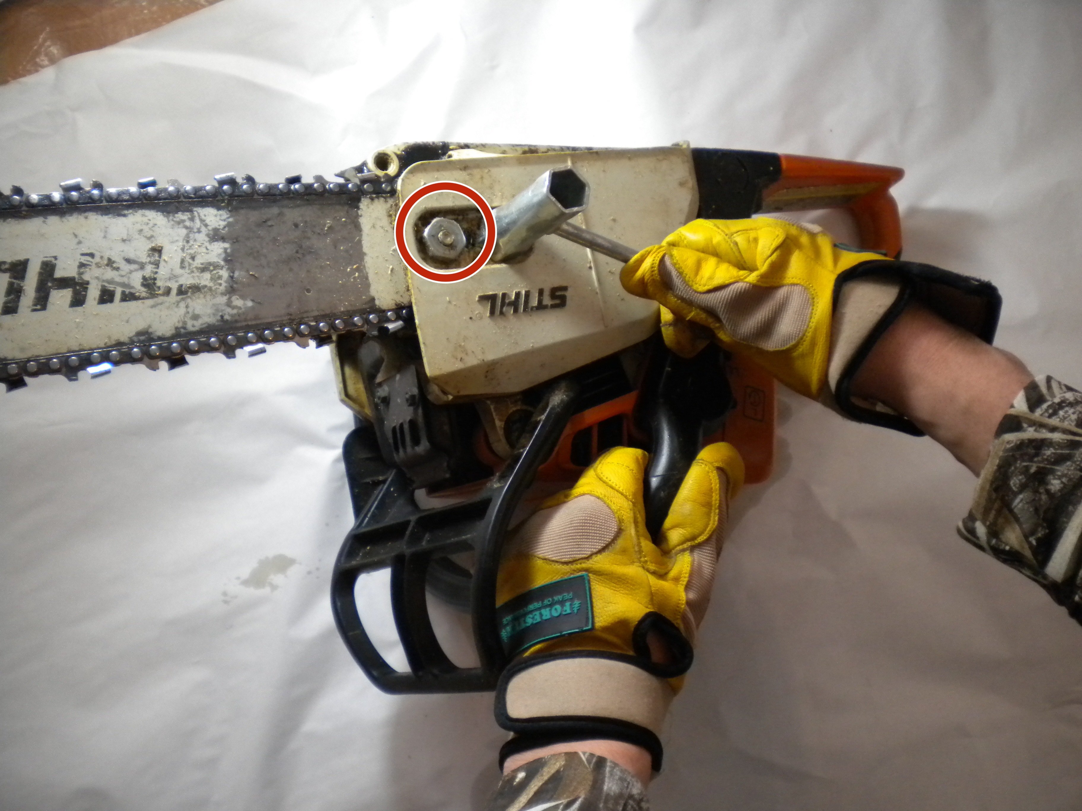 Stihl O25 Chain Replacement iFixit Repair Guide