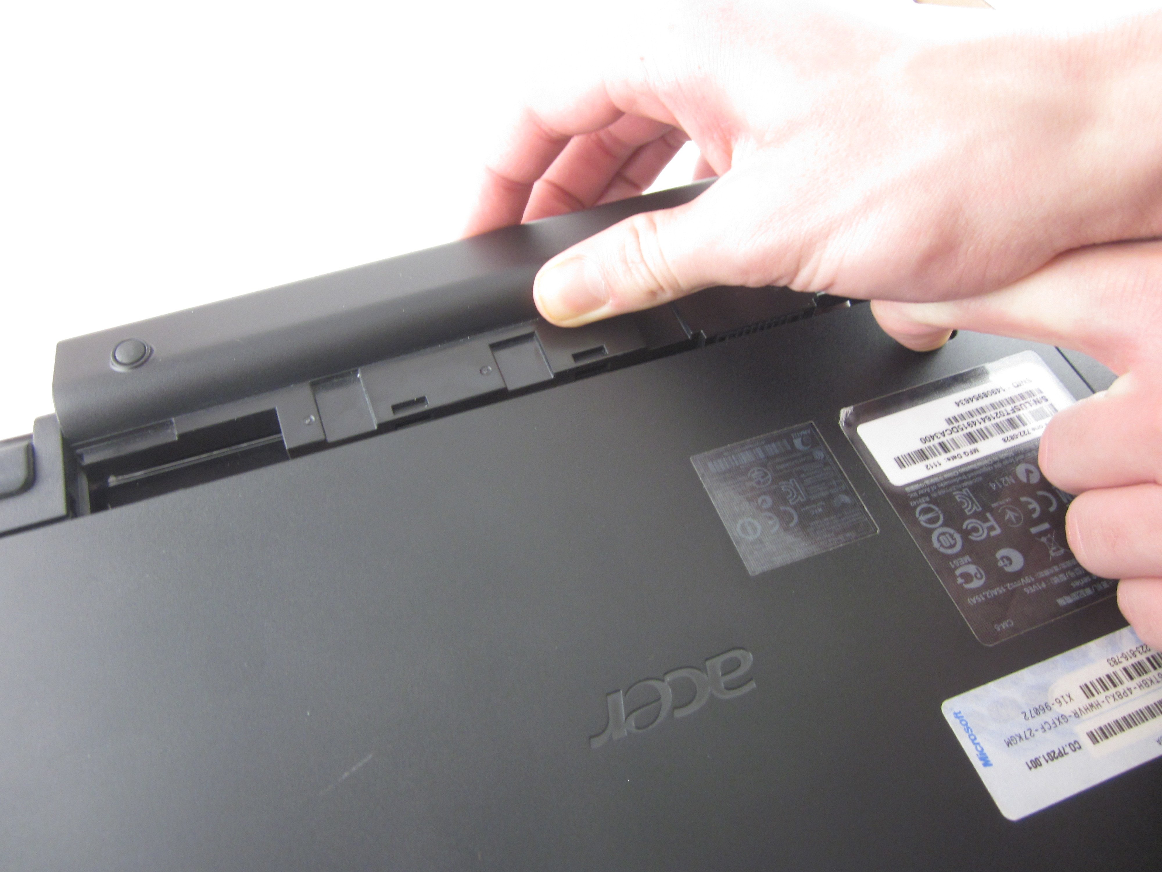 Acer Aspire One P1VE6 Battery Replacement iFixit Repair Guide