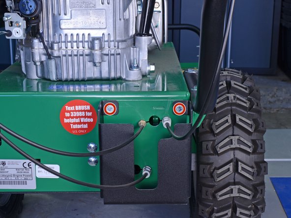 Billy Goat Brush Cutter BC2600HHF 2015 Blade (Spindle) Belt Replacement