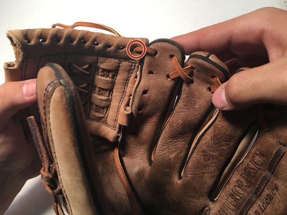 mizuno glove lace