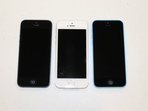 iPhone 5, 5S, and 5C SimultaneousTeardown