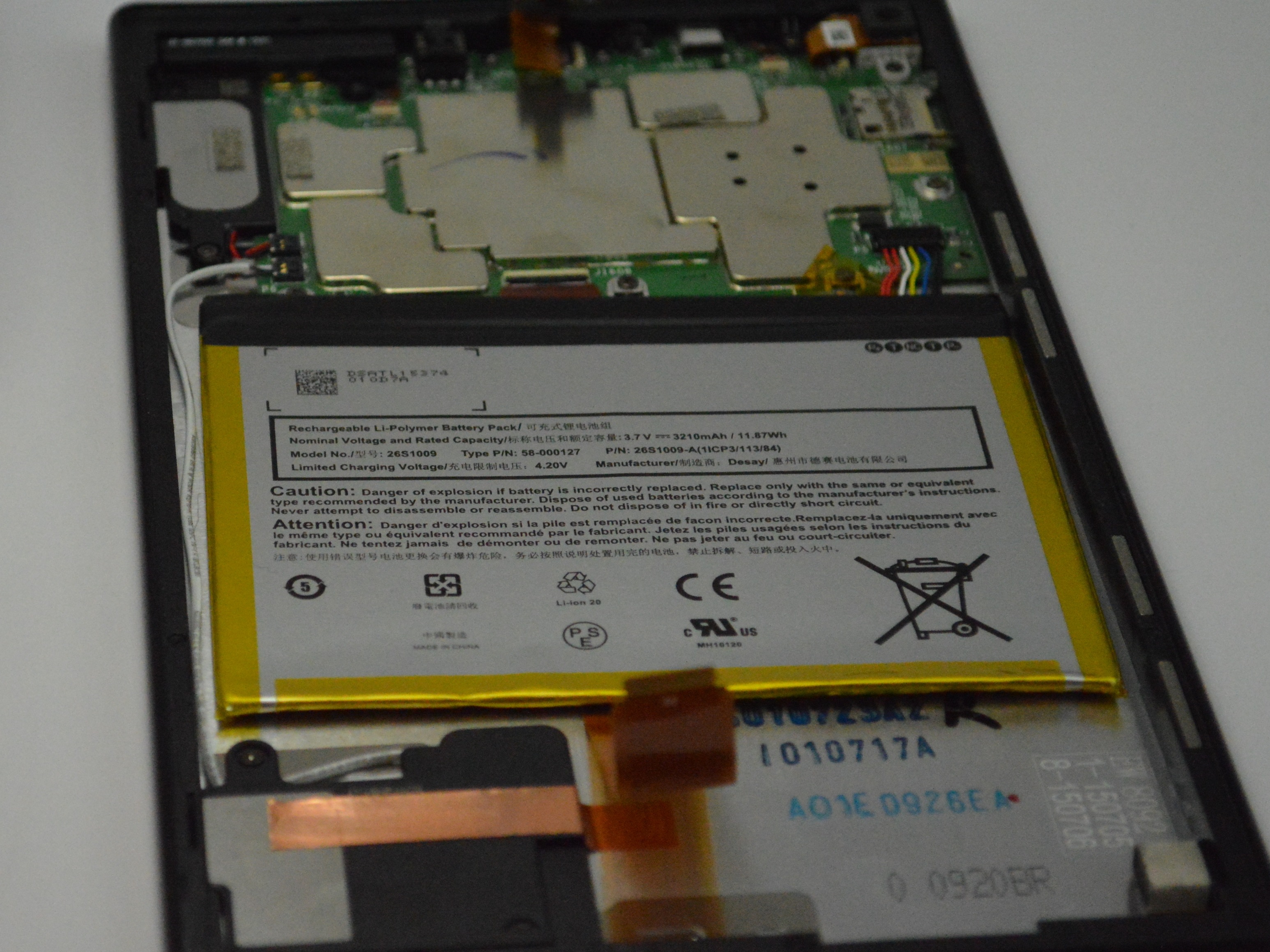 Amazon Fire HD 8 Battery Replacement iFixit Repair Guide