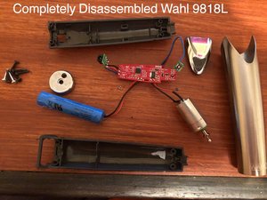 wahl 9818l replacement parts