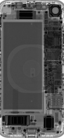 iPhone XR teardown x-ray wallpaper