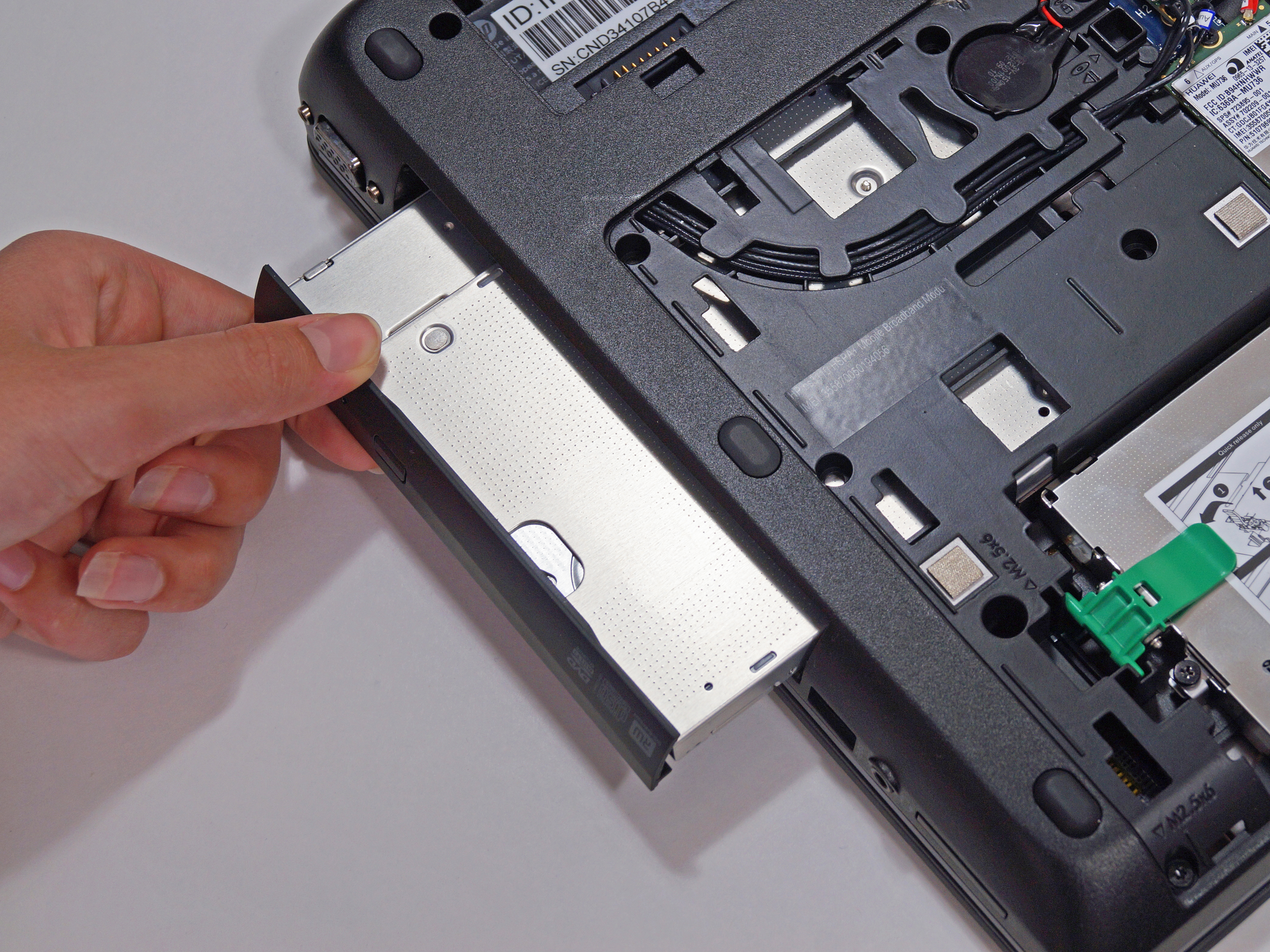 HP ZBook 15 Optical Drive Replacement iFixit Repair Guide