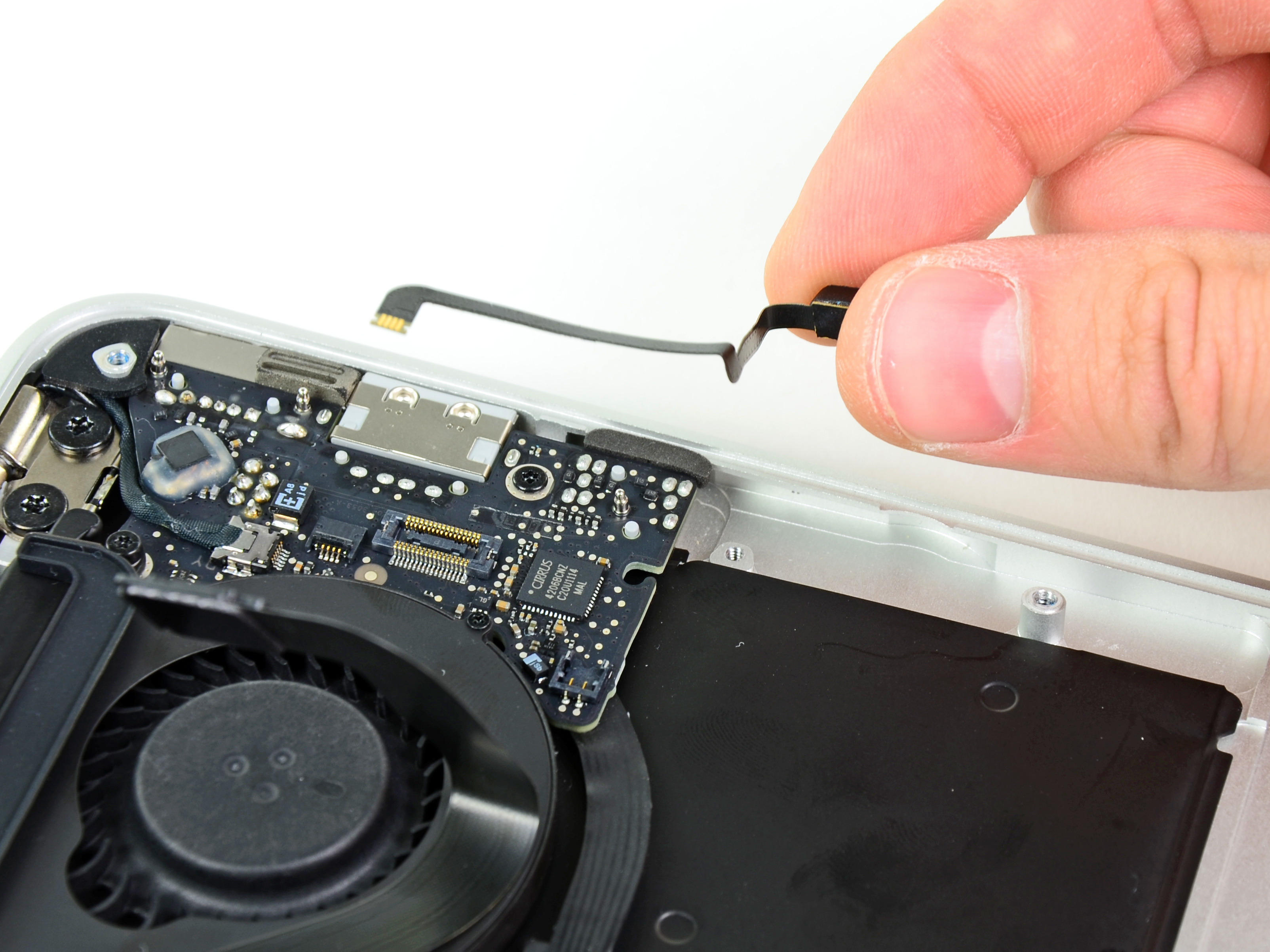 MacBook Air 11" Mid 2011 Microphone Replacement iFixit Repair Guide