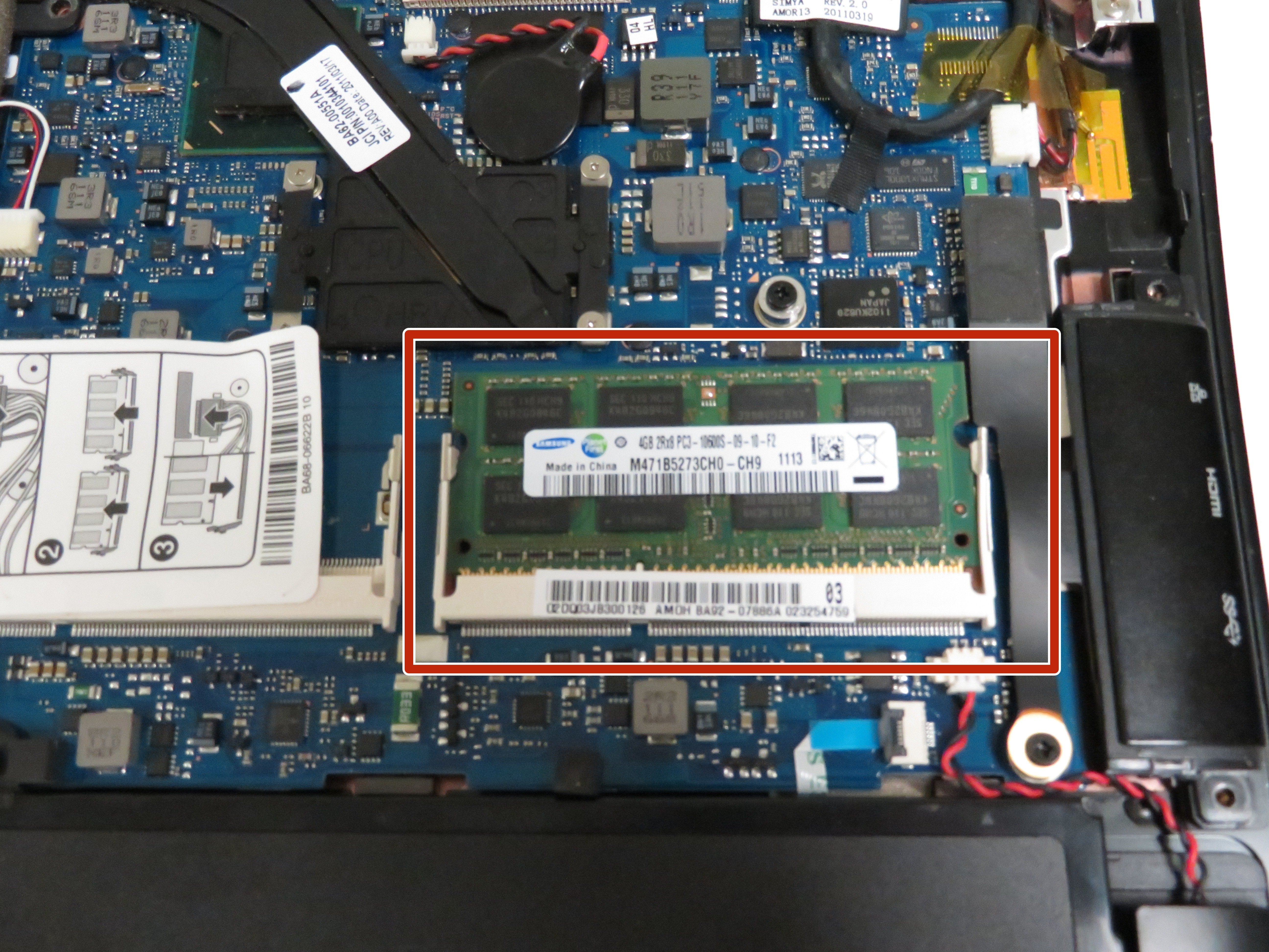 Samsung Series 9 NP900X3A RAM Replacement iFixit Repair Guide