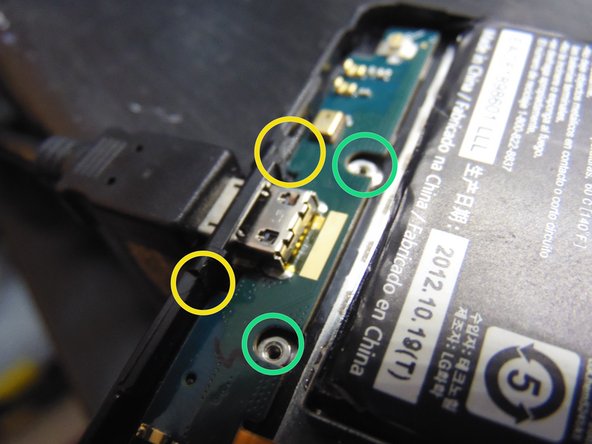 LG Optimus G Charging Port and Microphone Flex Cable Replacement - iFixit