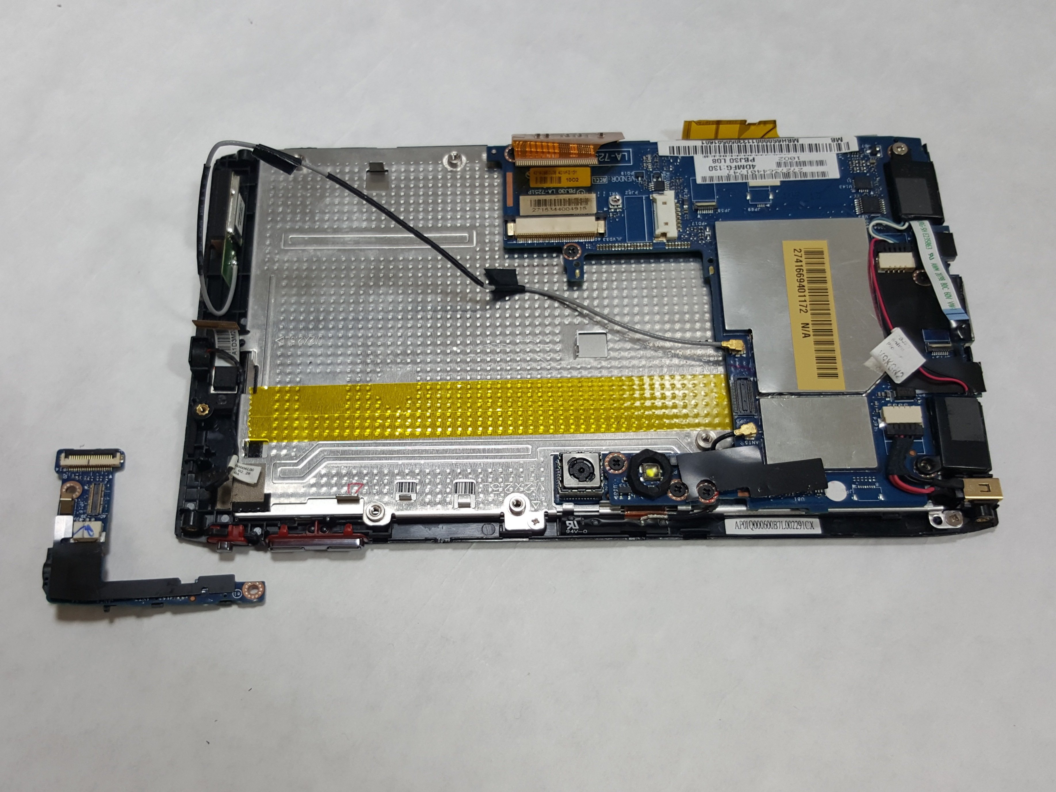 Acer Iconia A100 I/O Board Replacement