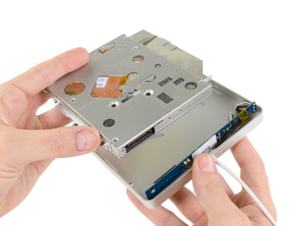 Image 2/2: The optical drive is now free from the case.