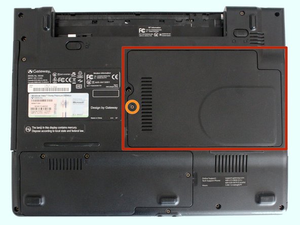 Gateway W350I RAM Replacement - iFixit