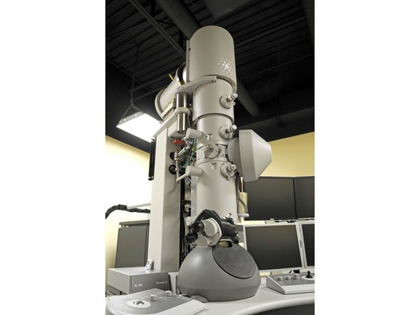 Image 2/2: This bad boy is handy when you want to know transistor strain, gate oxide thicknesses, or crystal lattice orientation.