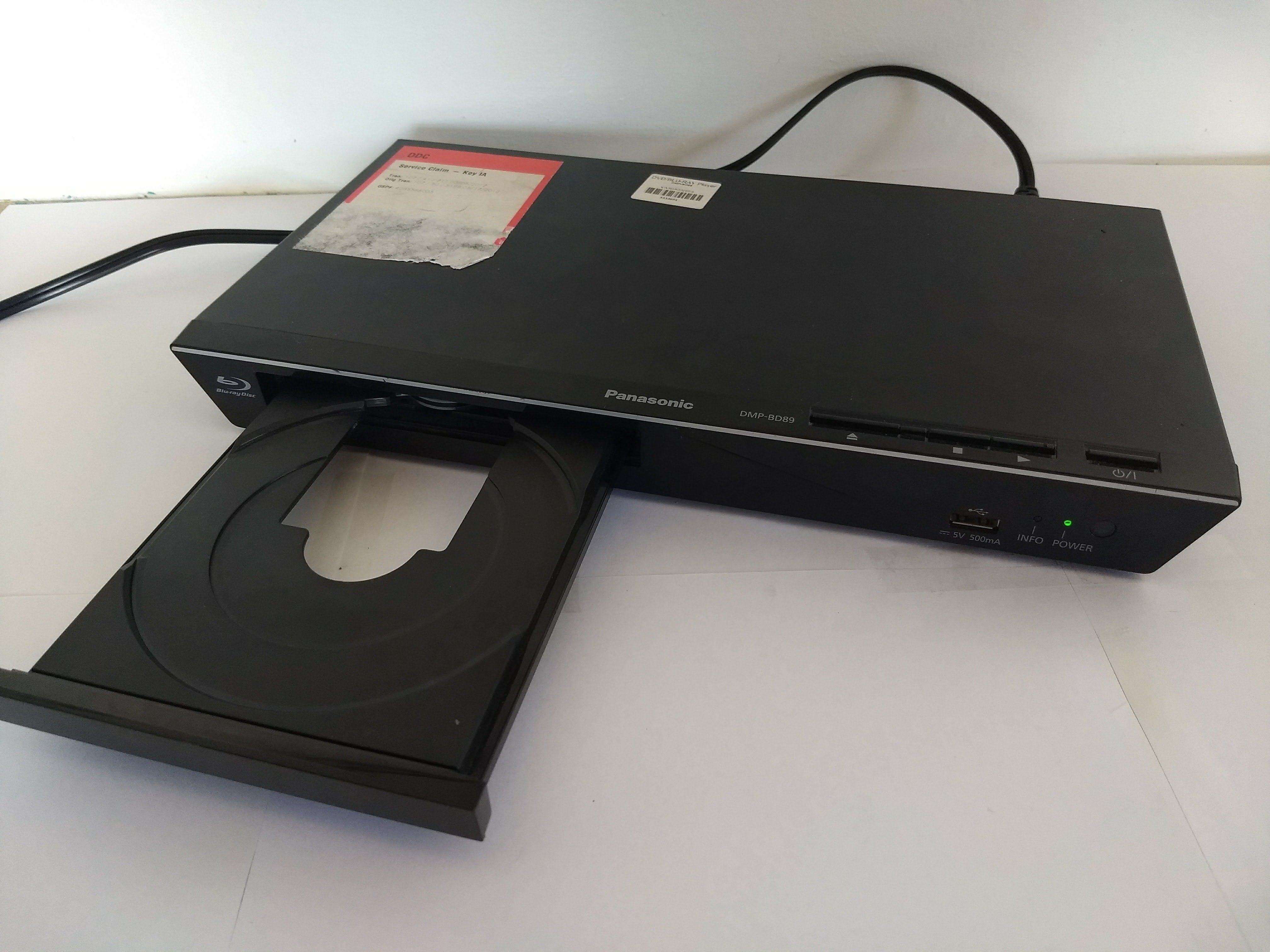 Panasonic DMPBD89 Disk Tray Cover Replacement iFixit Repair Guide