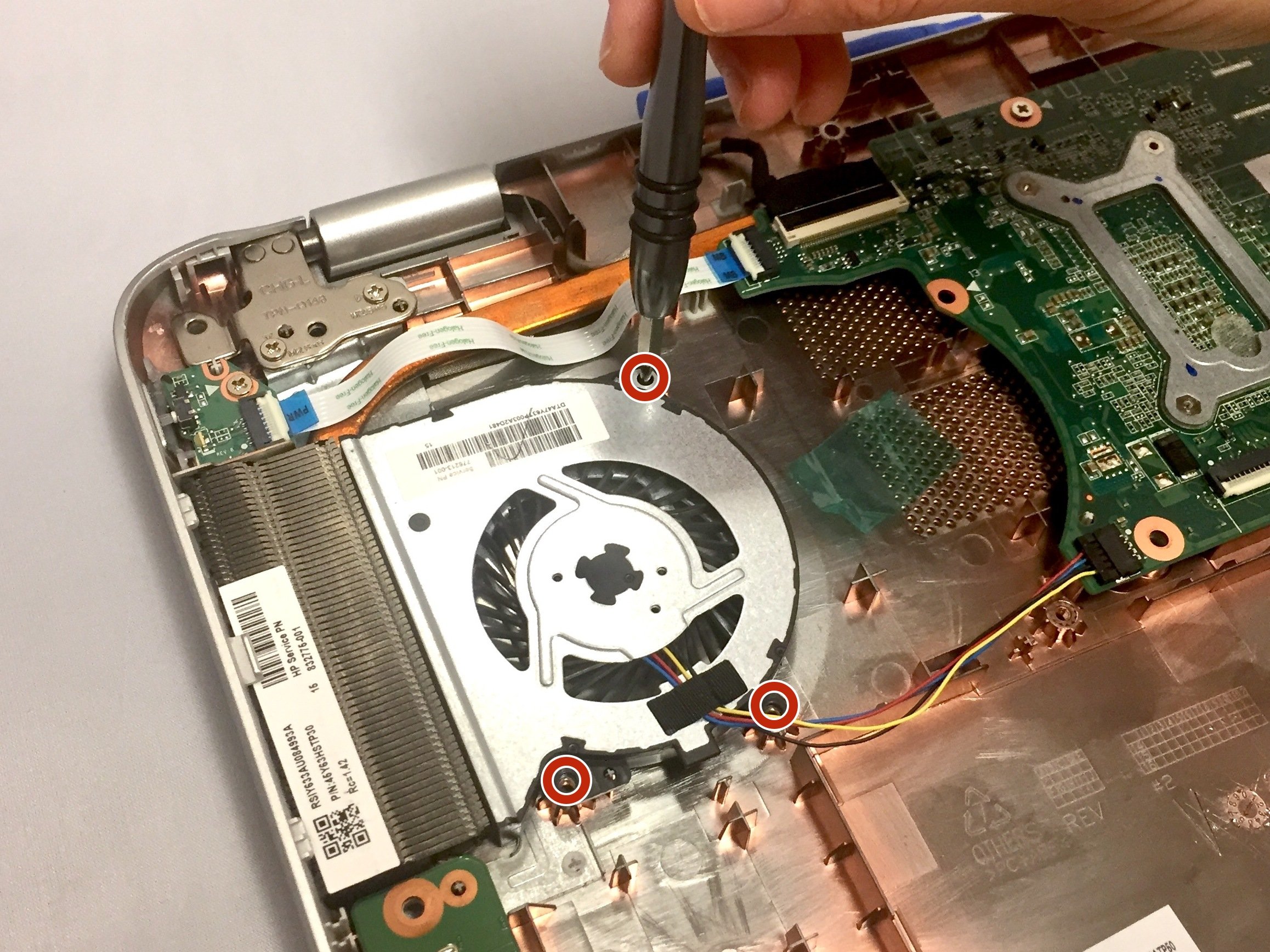 HP Envy x360 15u473cl Fan Replacement iFixit Repair Guide