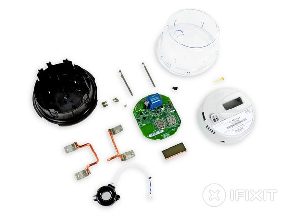 Elster REX2 Smart Meter in pieces