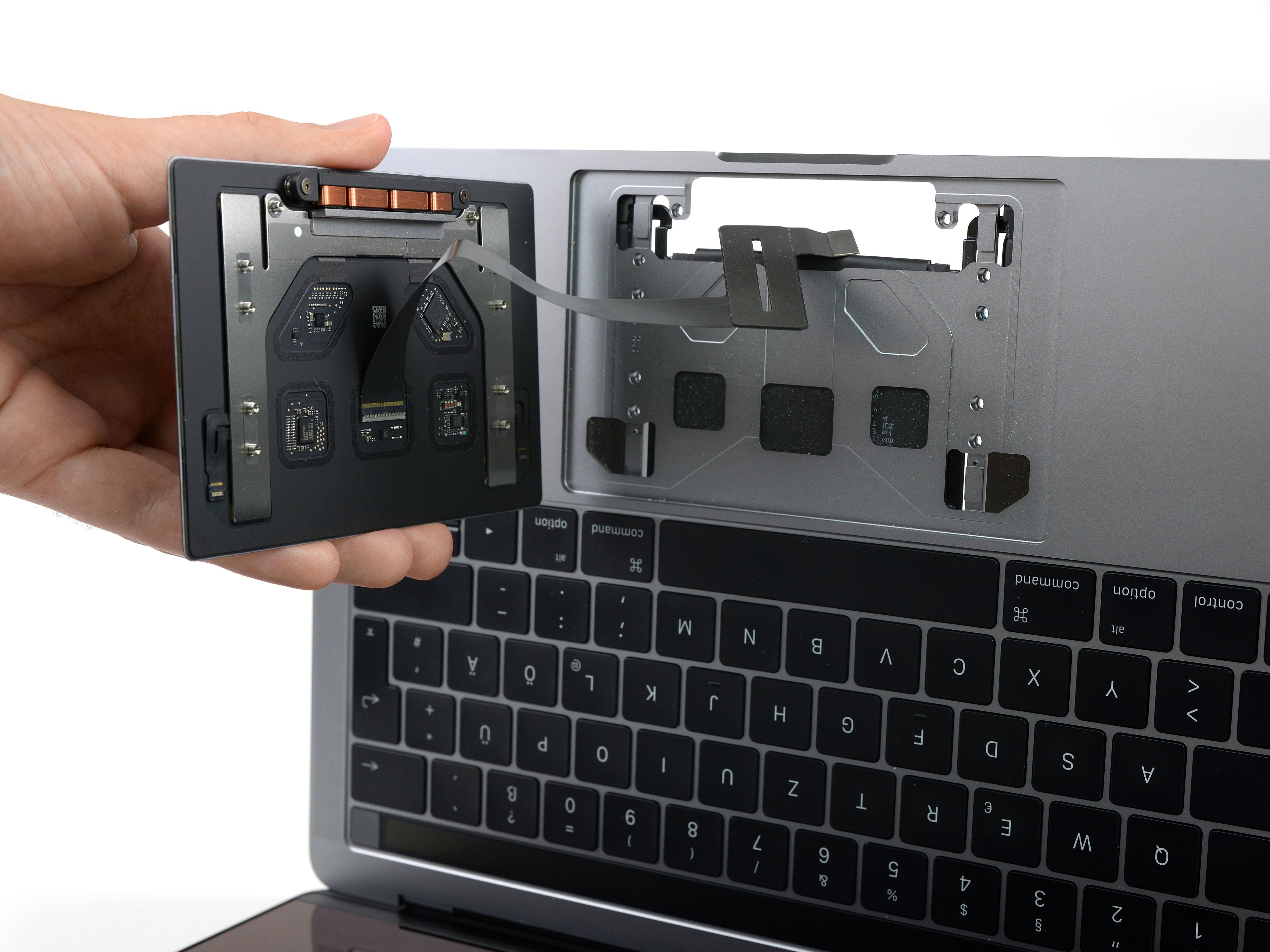 MacBook Pro 13" Touch Bar Late 2016 Trackpad Replacement iFixit