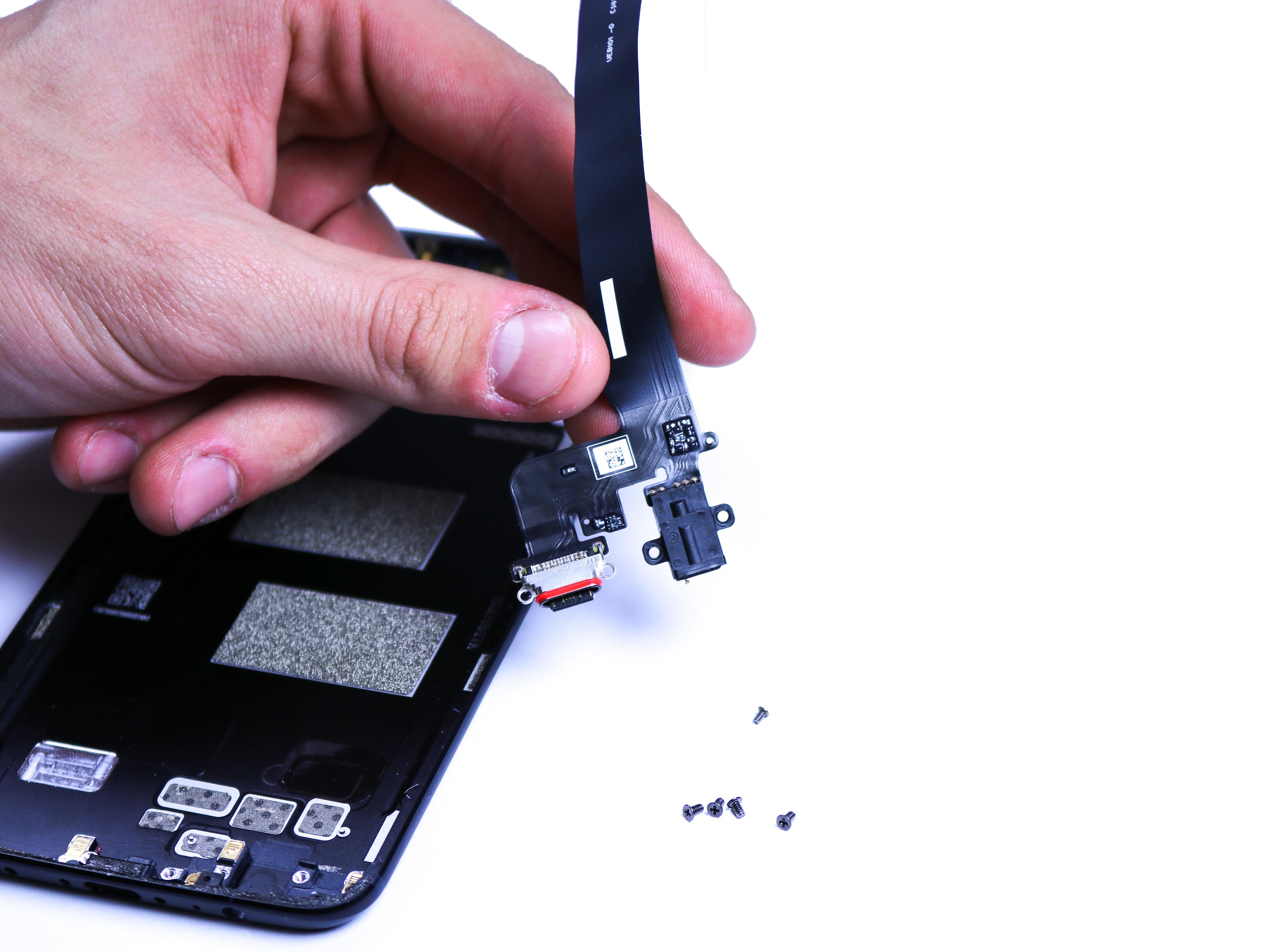 OnePlus 5 Charging/Headphone Jack Port Replacement iFixit Repair Guide